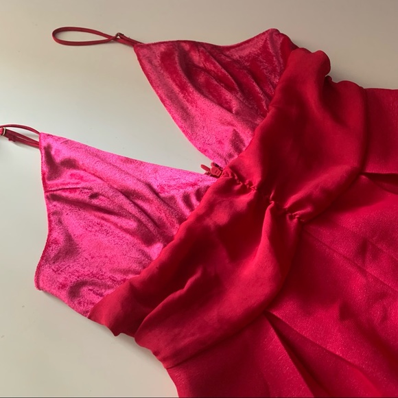 Brand NWOT Free People Skylie Saylor rompe, rich color blocking, size 6 - Picture 5 of 8